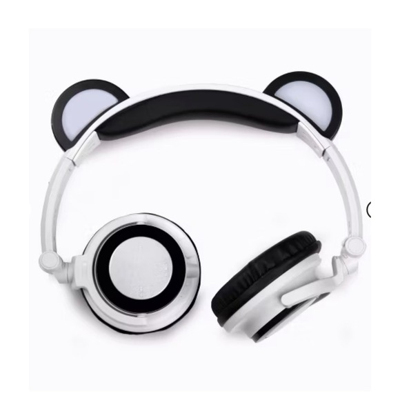 PANDA Art & Sound Wired & Wireless Kids Headphones Bluetooth NEW - Picture 6 of 6
